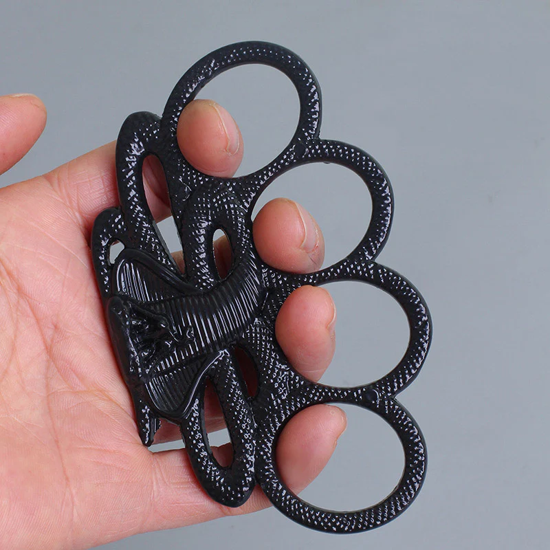 Snake Knuckle Dusters Self Defense EDC Tool - Image 7