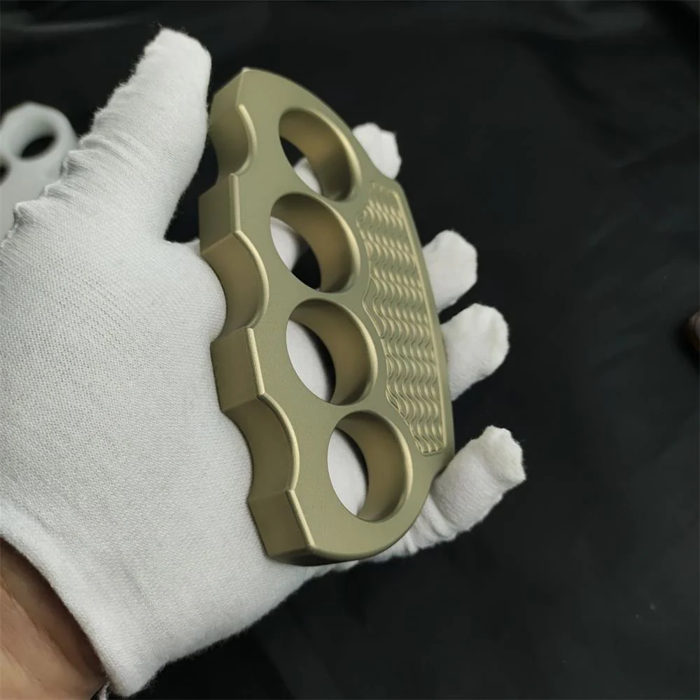 Solid Aluminum Knuckle Boxing Broken Window Self Defense EDC Tool - Image 5