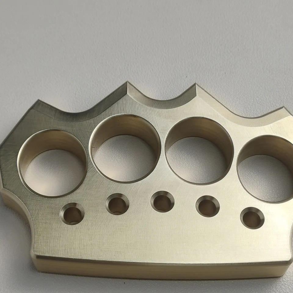 Solid Brass Knuckle Duster Defense Boxing Emergency Window Breaking Grappling Fighting EDC Tool - Image 8