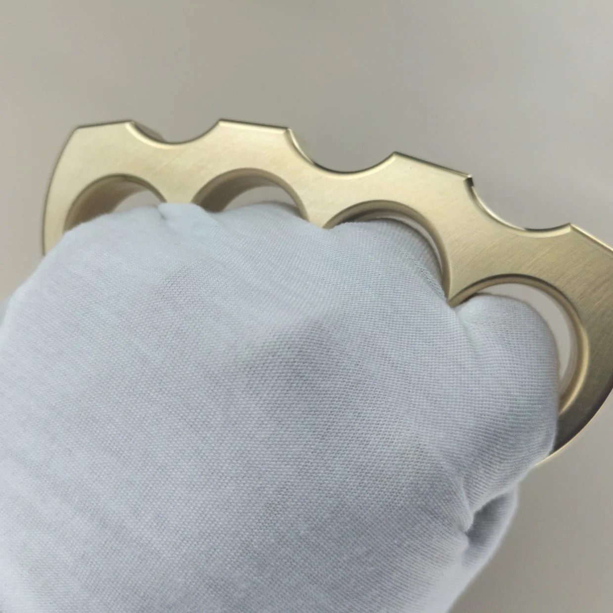 Solid Pure Brass Sturdy Knuckle Duster Self-defense Broken Windows Outside Boxing Grappling Fighting Protective Gear - Image 7