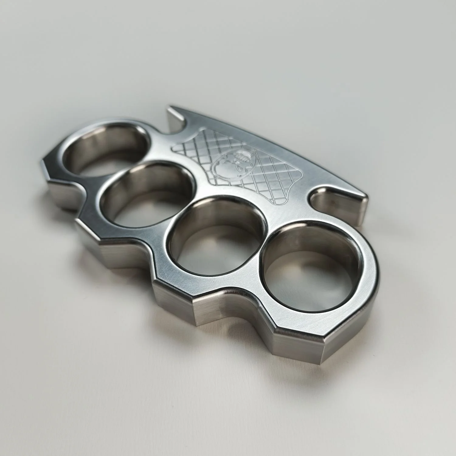 Solid Stainless Steel Knuckle Duster Defense Boxing Emergency Window Breaking Fighting EDC Tool - Image 10