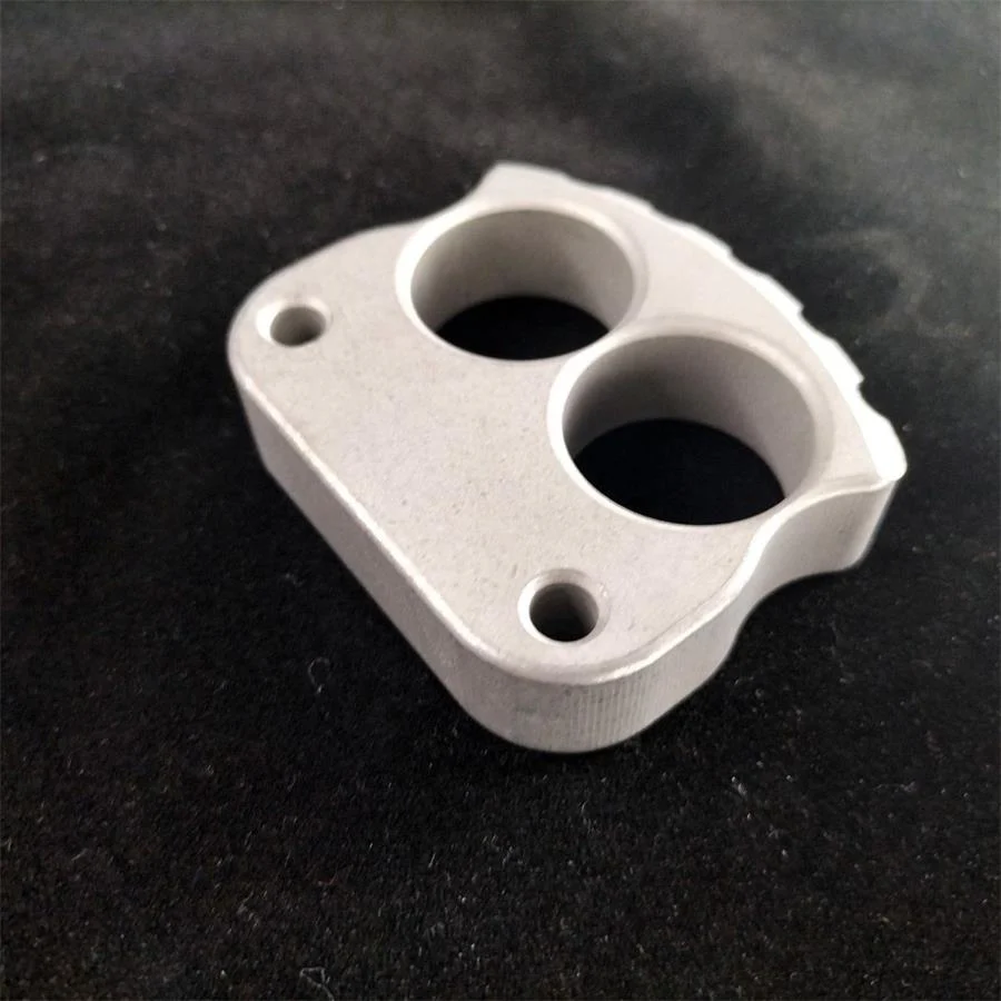 Solid Steel Knuckle Duster Portable Self Defense EDC Tool - Image 7