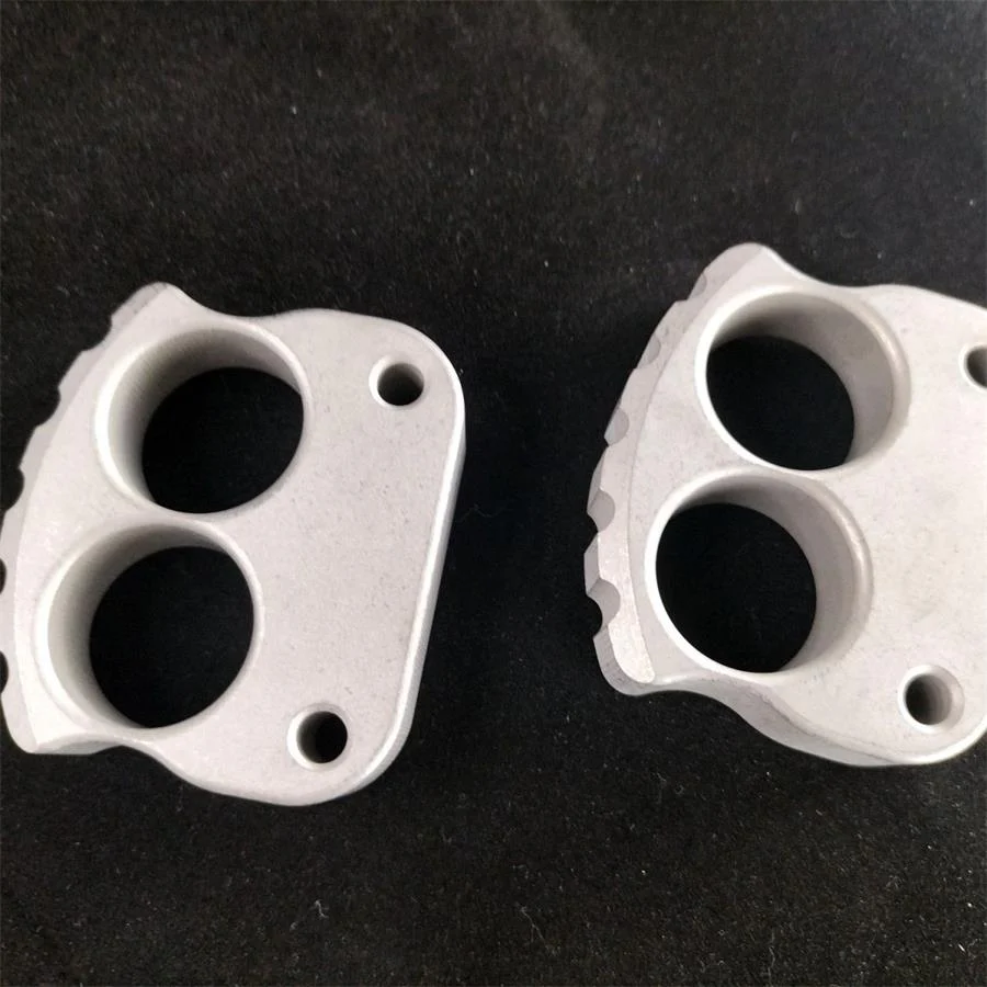 Solid Steel Knuckle Duster Portable Self Defense EDC Tool - Image 8