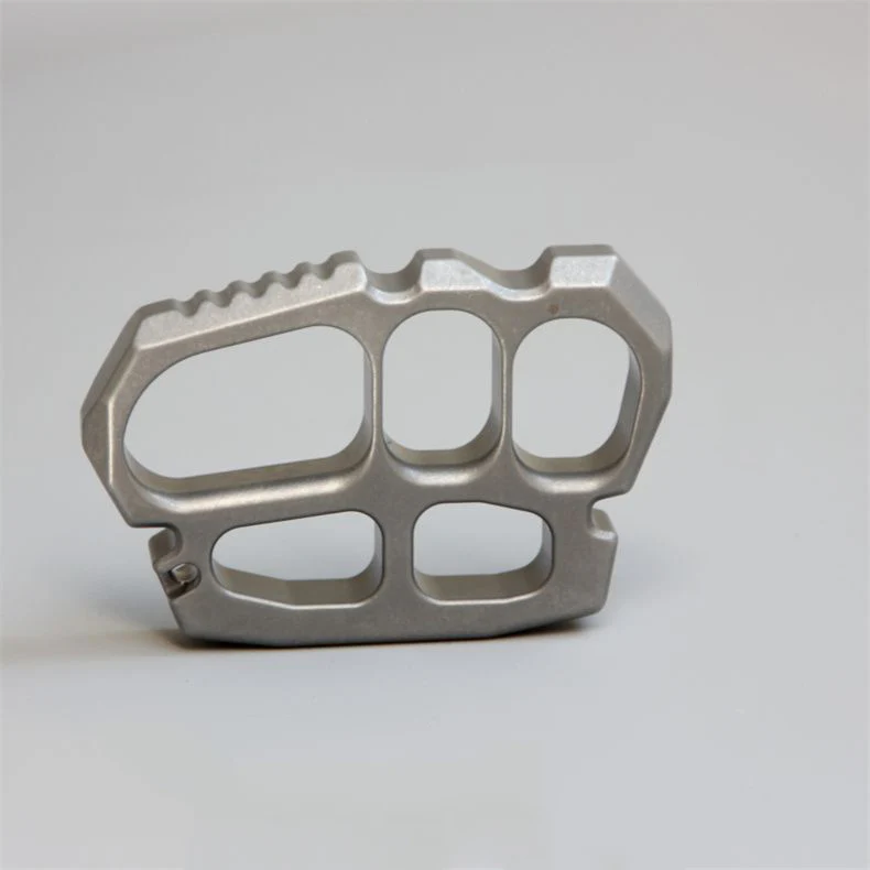 Solid Steel Knuckle Duster Self-Defense EDC Tool - Image 6