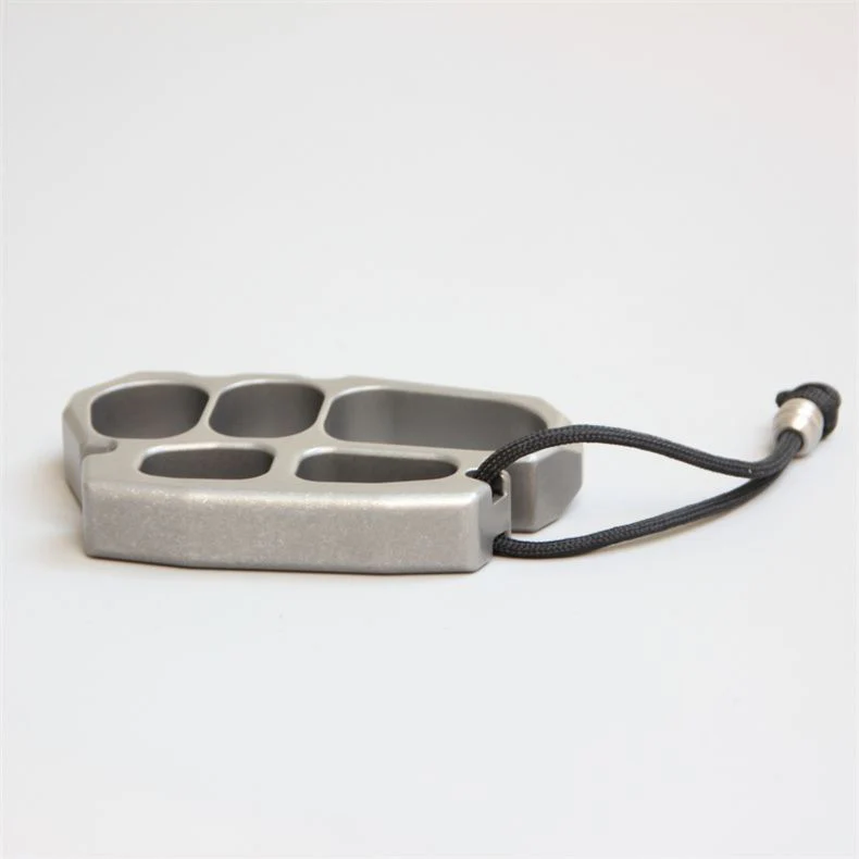 Solid Steel Knuckle Duster Self-Defense EDC Tool - Image 7
