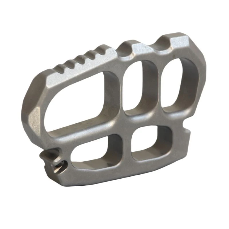 Solid Steel Knuckle Duster Self-Defense EDC Tool - Image 9