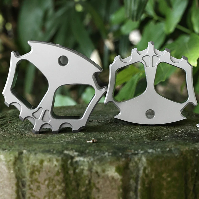 Solid Steel Knuckle Duster Window Breaker Self-defence Bottle Opener Tool - Image 6