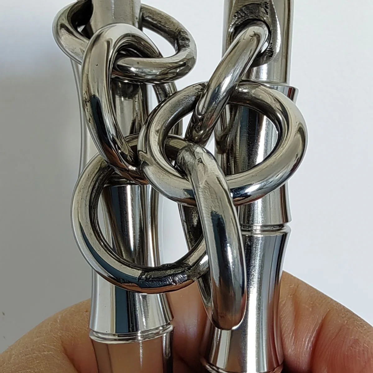 Solid Steel Mini Double Stick Portable Defense Broken Window Double Whip - Image 4