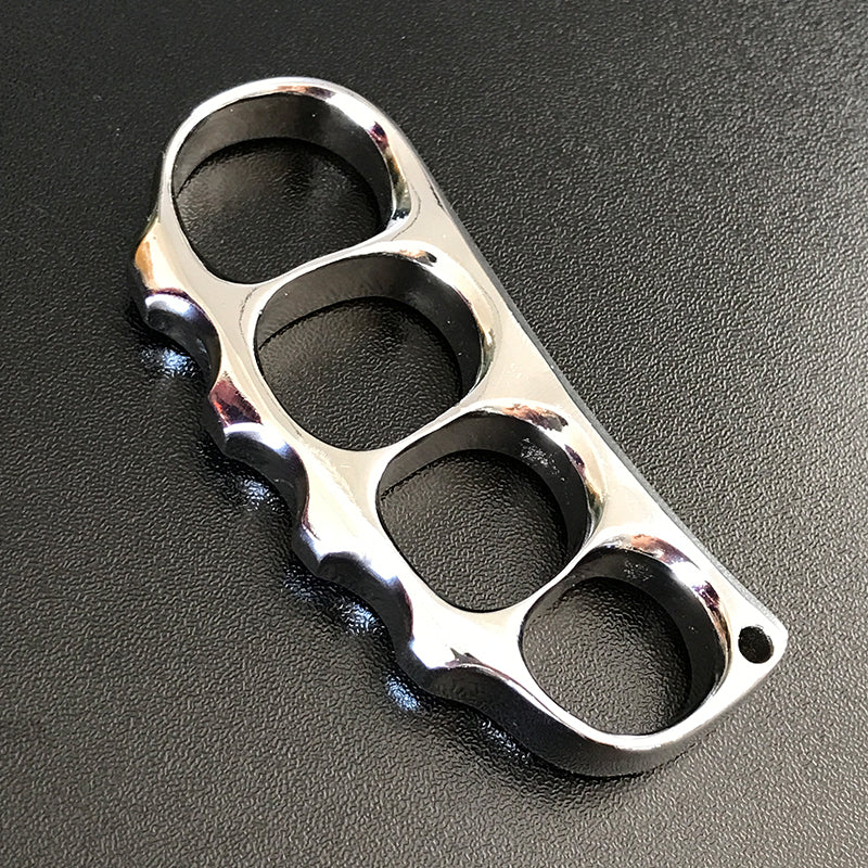 Solid Sturdy Knuckle Duster Boxing Self Defense Four Finger Buckle Window Breaker Outdoor Camping EDC Tool - Image 4