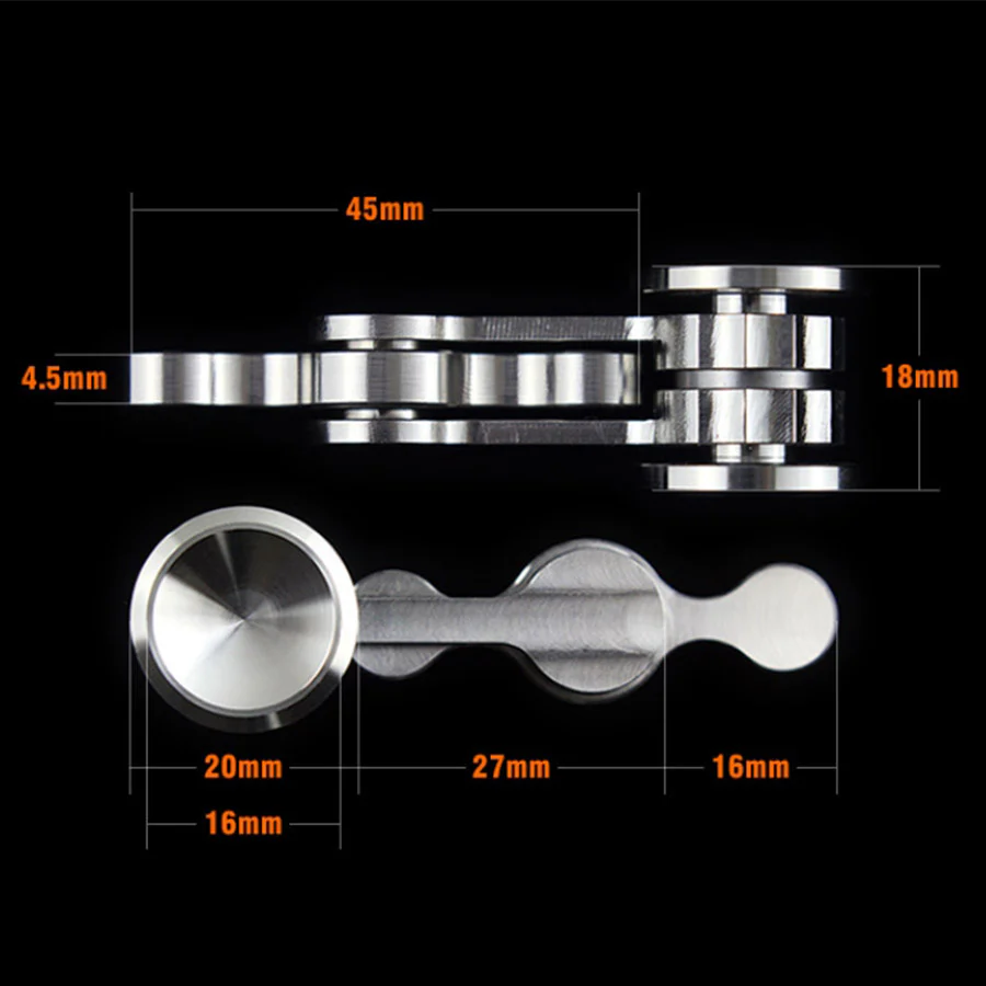 Stainless Steel Decompression Gyro Toy - Image 7