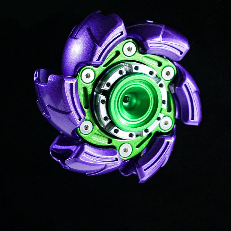 Stainless Steel Grumpy Open Armor Fingertip Gyro Stress Relief Toys - Image 13