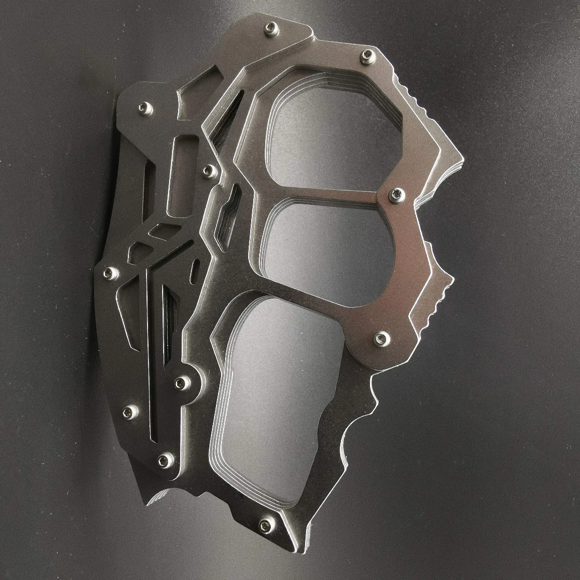 Stainless Steel Knuckle Duster Boxing Window Breaker Self Defense Protector Pocket EDC Tool - Image 8