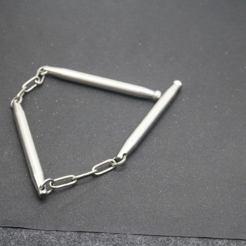 Stainless Steel Solid Three-sectioned Stick Outdoor Training Self-defense Whip - Image 6