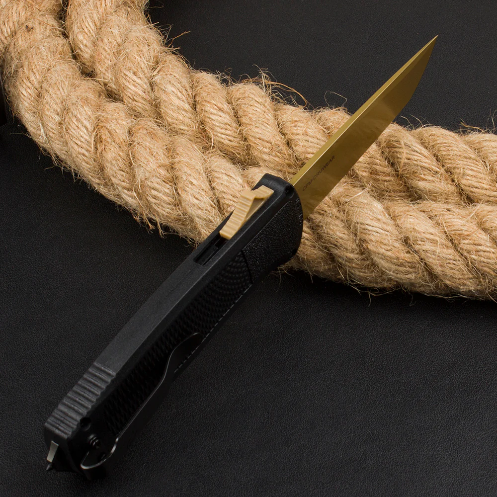BM 5370 Tactical Knife Carbon Fiber Nylon Handle Outdoor Hunting Defense Pocket Knives - Image 10