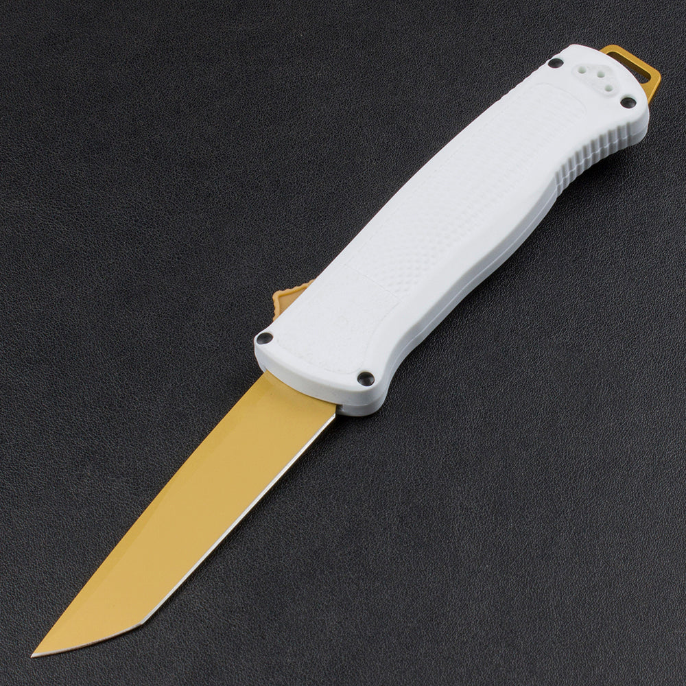 BM 5370 Tactical Knife Carbon Fiber Nylon Handle Outdoor Hunting Defense Pocket Knives - Image 3