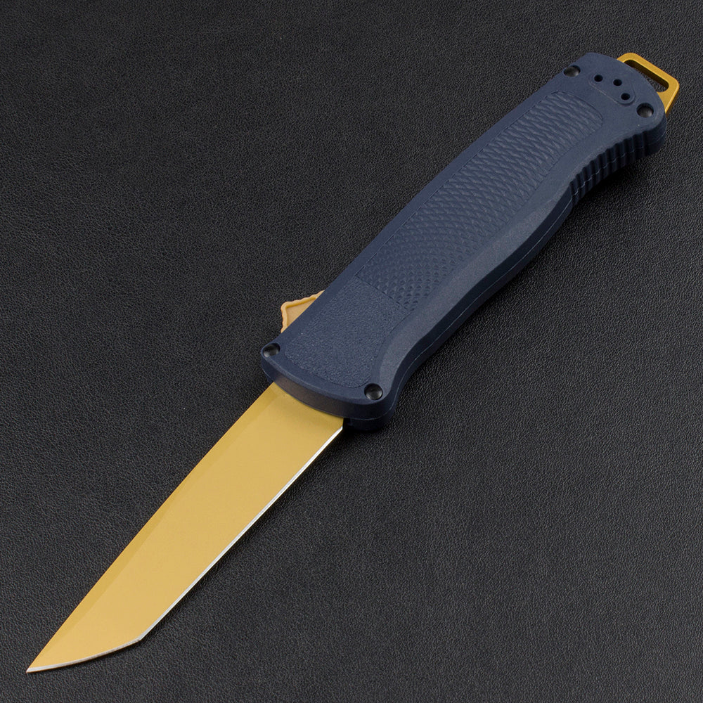 BM 5370 Tactical Knife Carbon Fiber Nylon Handle Outdoor Hunting Defense Pocket Knives - Image 7