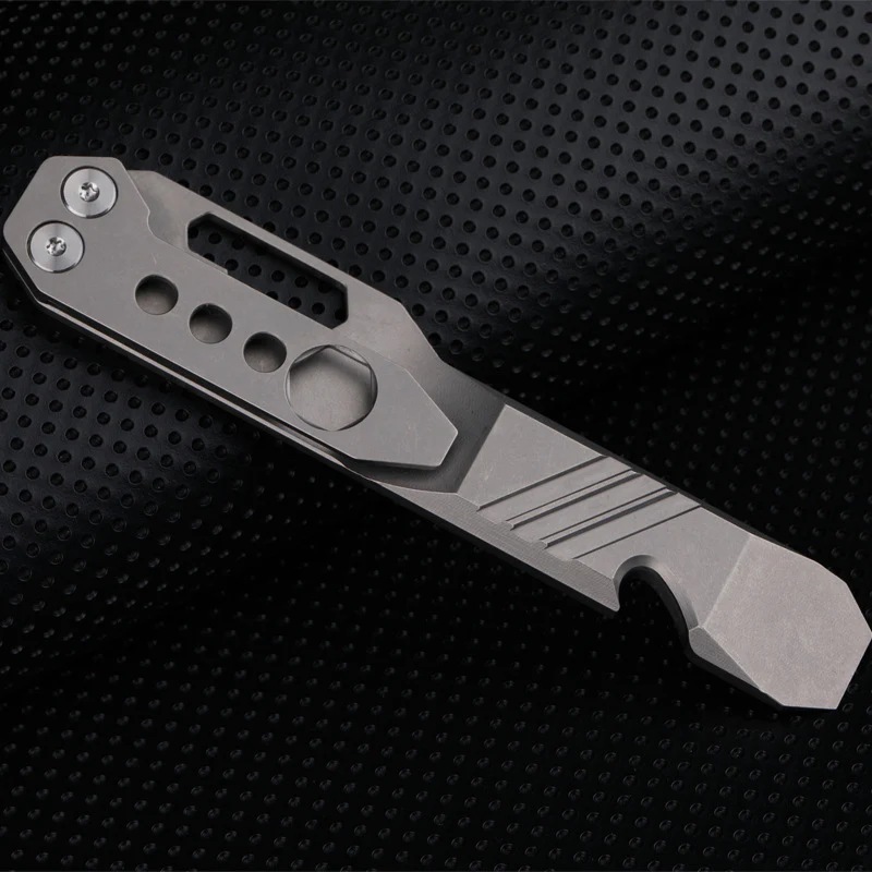 TC4 Titanium Alloy Multifunctional Defense Tool Bottle Opener High Hardness Portable EDC Tools - Image 7