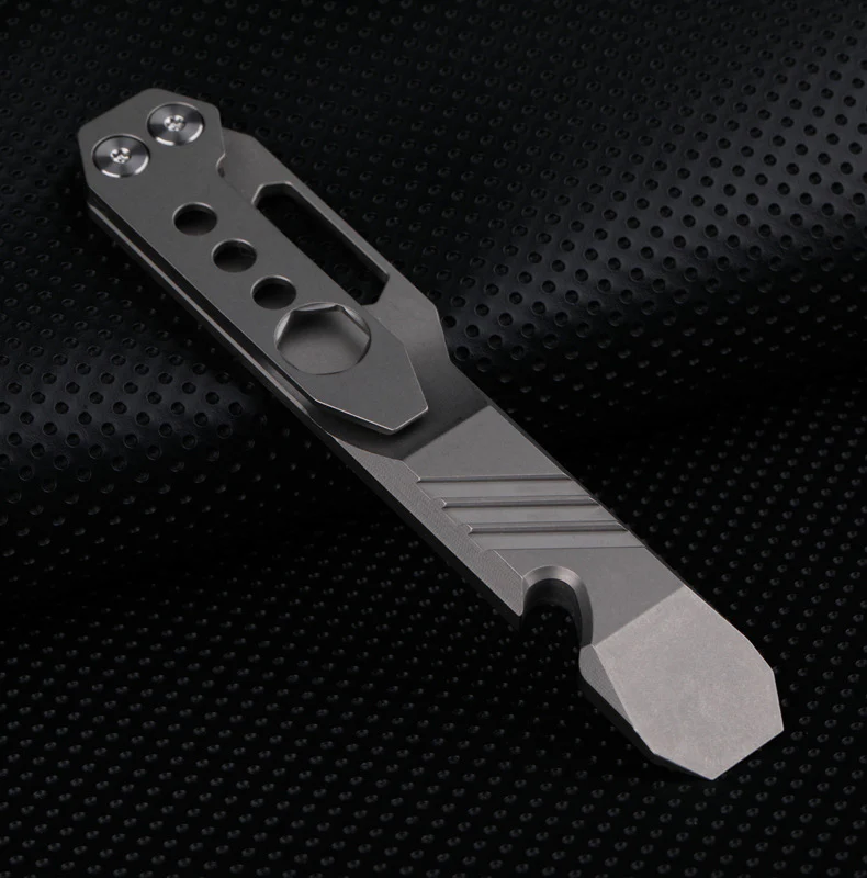 TC4 Titanium Alloy Multifunctional Defense Tool Bottle Opener High Hardness Portable EDC Tools - Image 9