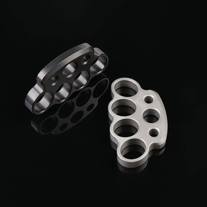 TC4 Titanium Knuckle Duster Self Defense EDC Tool - Image 3