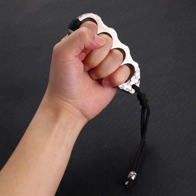 TC4 Titanium Pea Knuckle Duster Portable Broken Window EDC Tool - Image 3