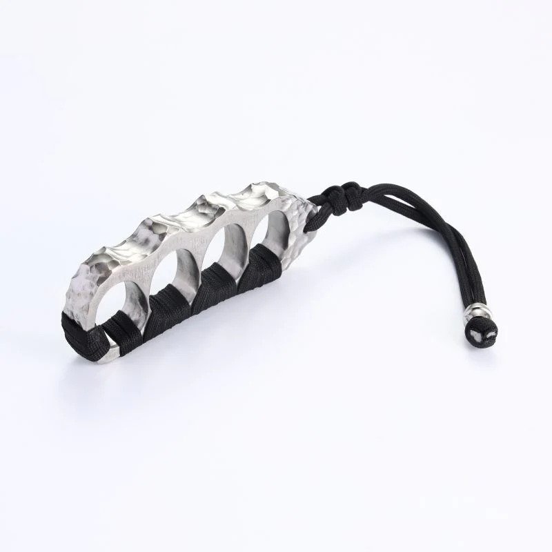 TC4 Titanium Pea Knuckle Duster Portable Broken Window EDC Tool - Image 8