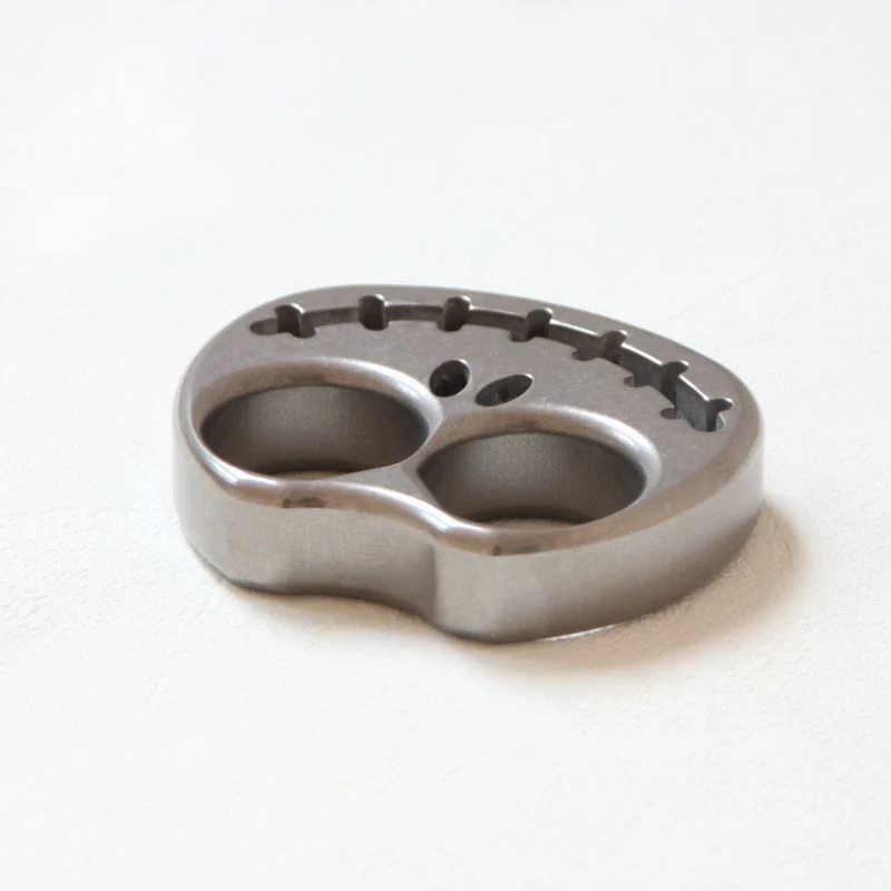 TC4 Titanium Solid Pumpkin Knuckle Duster - Image 6