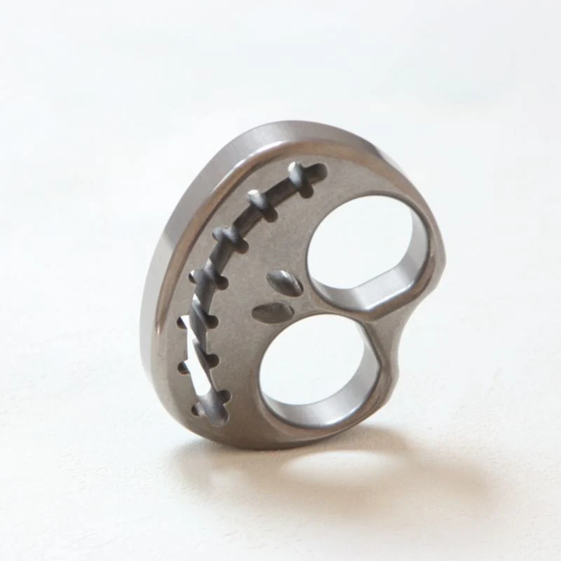 TC4 Titanium Solid Pumpkin Knuckle Duster - Image 7
