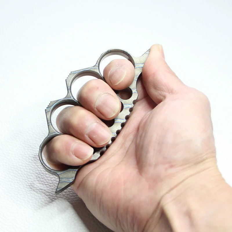 TC4 Titanium Window Breaker Knuckle Boxing Self Defense EDC Tool - Image 3
