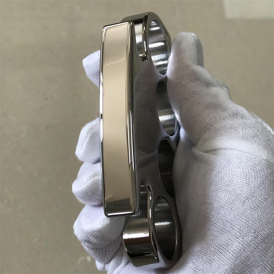 The King Classic Mirror Steel Knuckle Duster Self Defense EDC Tool - Image 6