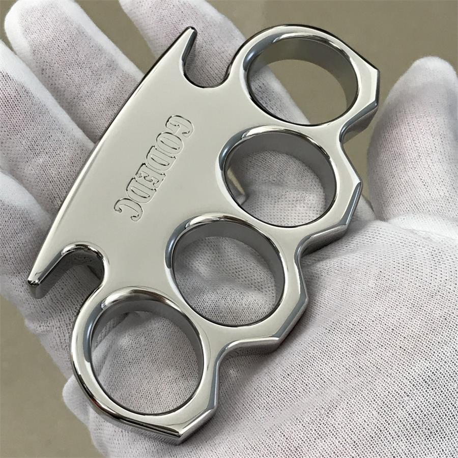 The King GODEDC Solid Classic Mirror Steel Knuckle Duster - Image 10