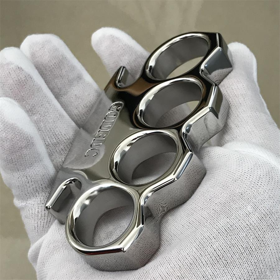 The King GODEDC Solid Classic Mirror Steel Knuckle Duster - Image 11
