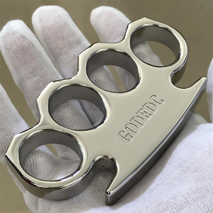 The King GODEDC Solid Classic Mirror Steel Knuckle Duster - Image 12