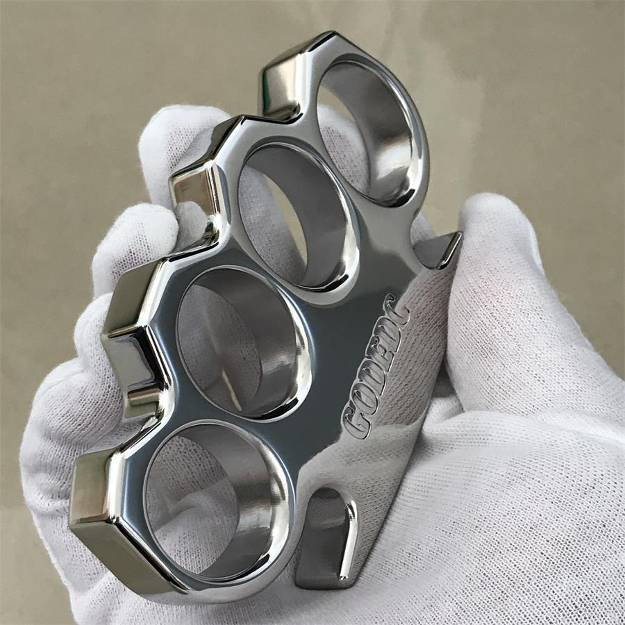 The King GODEDC Solid Classic Mirror Steel Knuckle Duster - Image 13