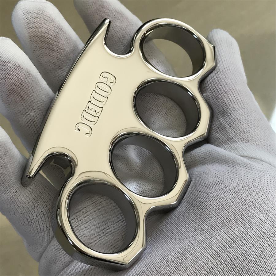The King GODEDC Solid Classic Mirror Steel Knuckle Duster - Image 14