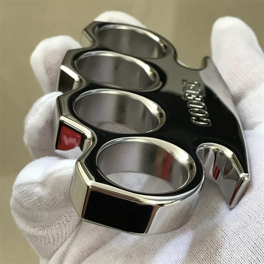 The King GODEDC Solid Classic Mirror Steel Knuckle Duster - Image 5