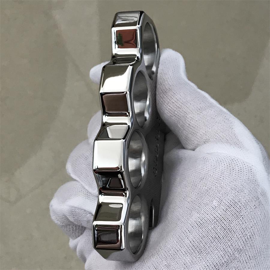 The King GODEDC Solid Classic Mirror Steel Knuckle Duster - Image 8