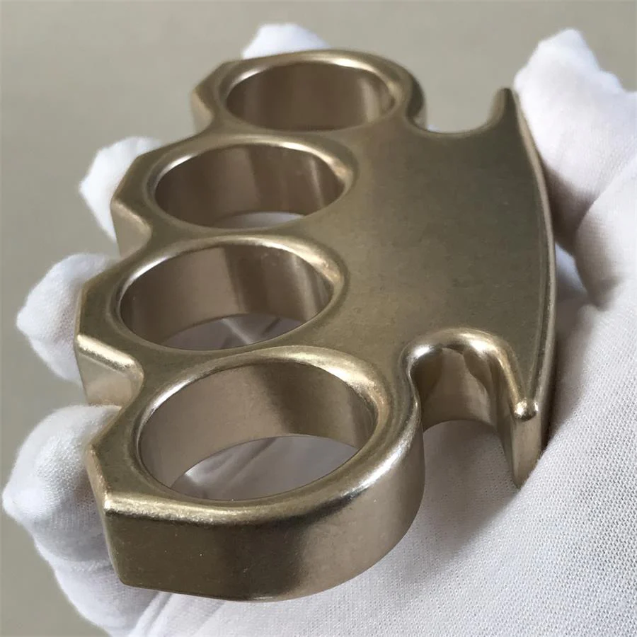 The KING Stonewashed Classic Brass Knuckle Duster - Image 6