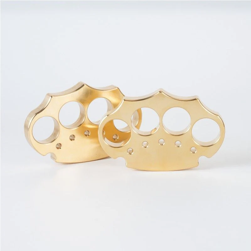 Thickened Assault Brass Knuckle Duster Self Defense Tool - Image 11