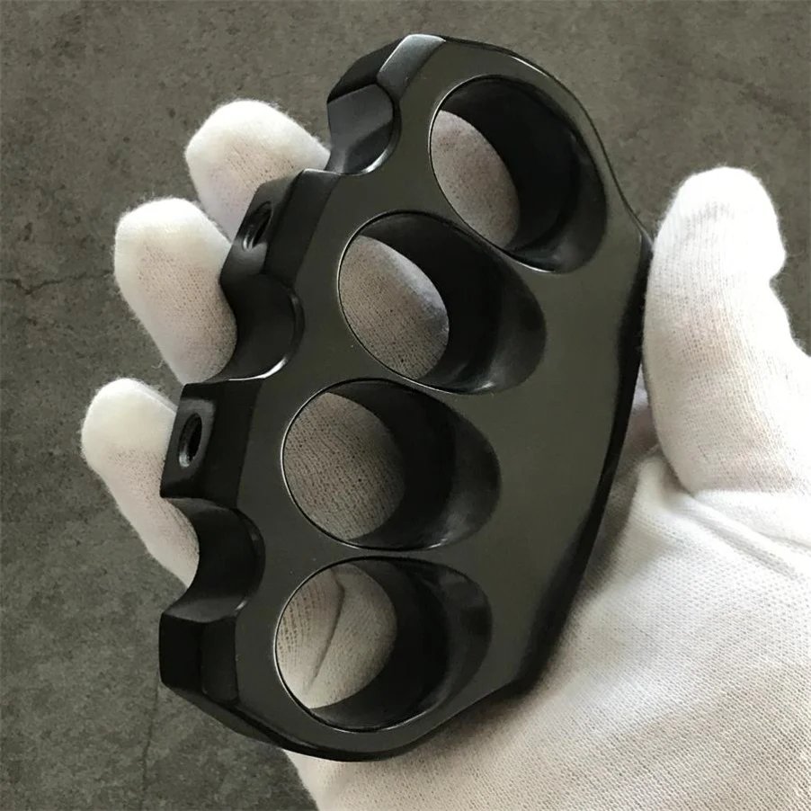 Thickened Bakelite Knuckle Dusters Broken Window Protective Gear - Image 4