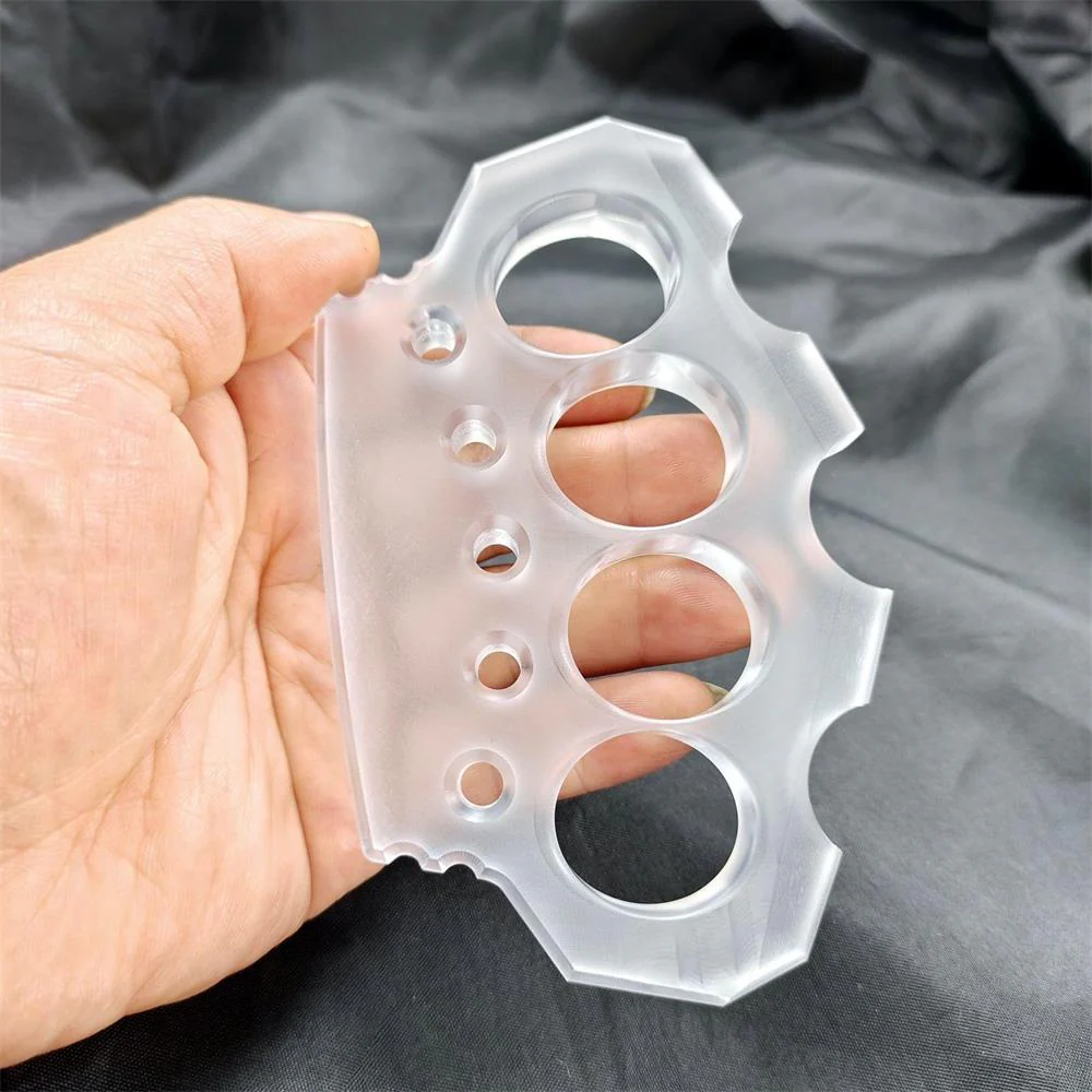 Thickened Non-metallic Knuckle Duster Self-defense EDC Tool - Image 6