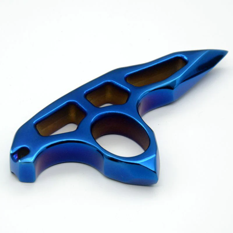 Thickened pure steel knuckle duster Emergency Window Breaker Boxing Combat Defense EDDC Tool - Image 10