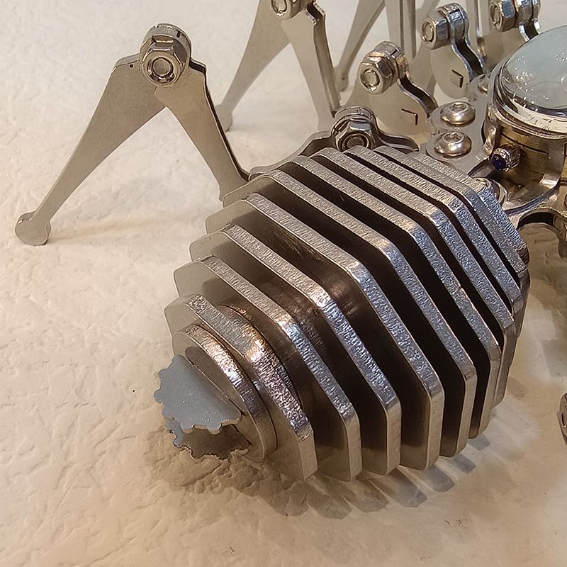 Time Spider Stainless Steel Static Mechanical Puzzle Toy Decoration - Image 11