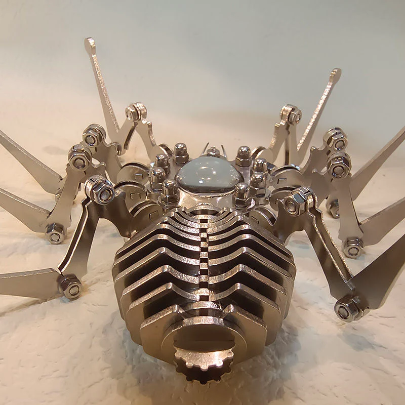 Time Spider Stainless Steel Static Mechanical Puzzle Toy Decoration - Image 8