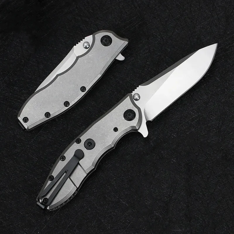 Titanium Alloy 0562CF/0562TI Folding Knife Outdoor Camping Pocket Knives - Image 3
