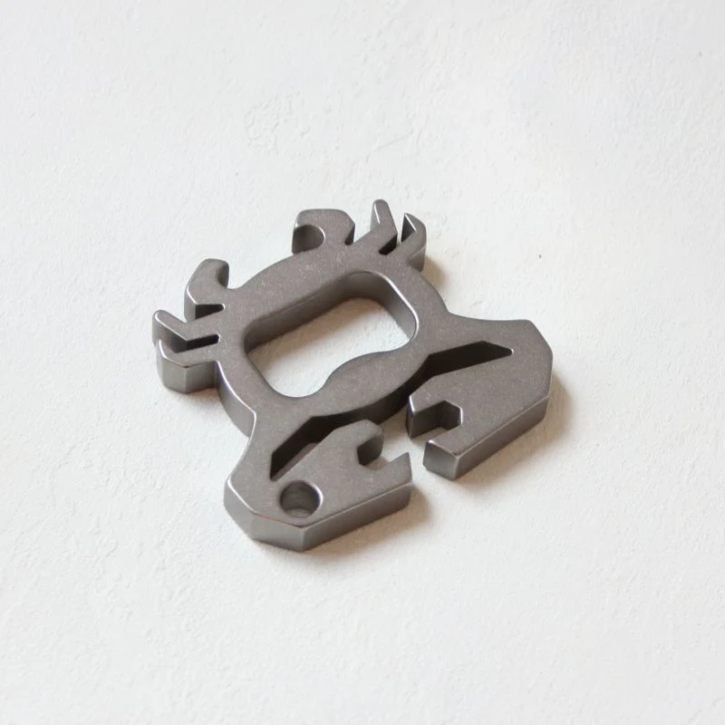 Titanium Alloy Crab Knuckle Duster Bottle Opener EDC Tool - Image 3