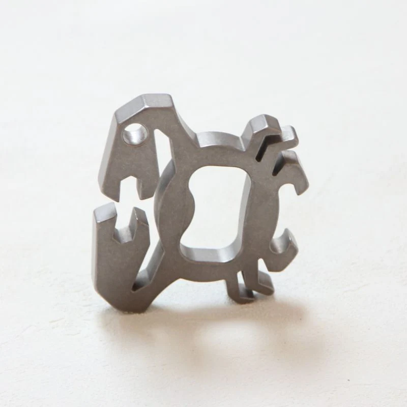 Titanium Alloy Crab Knuckle Duster Bottle Opener EDC Tool - Image 4