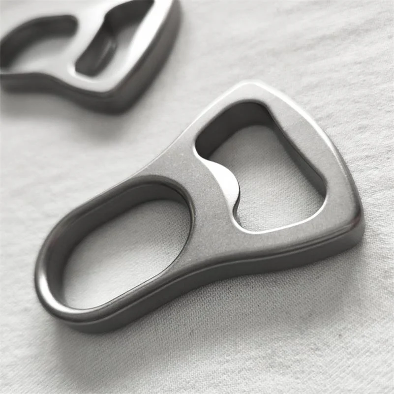 Titanium Alloy Knuckle Duster Open-bottle Boxing Self -defense Gear - Image 11