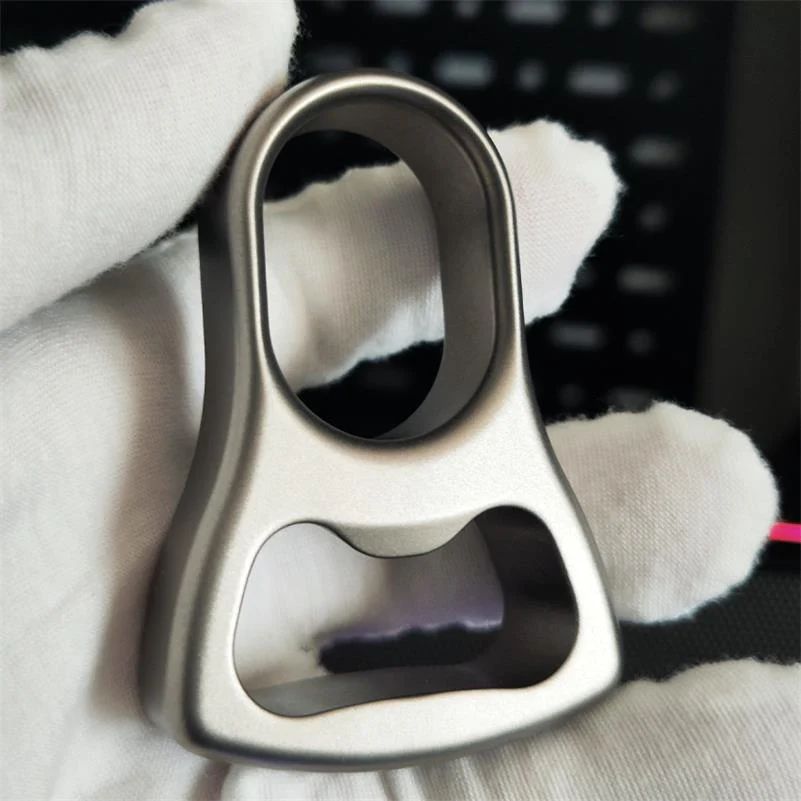 Titanium Alloy Knuckle Duster Open-bottle Boxing Self -defense Gear - Image 4