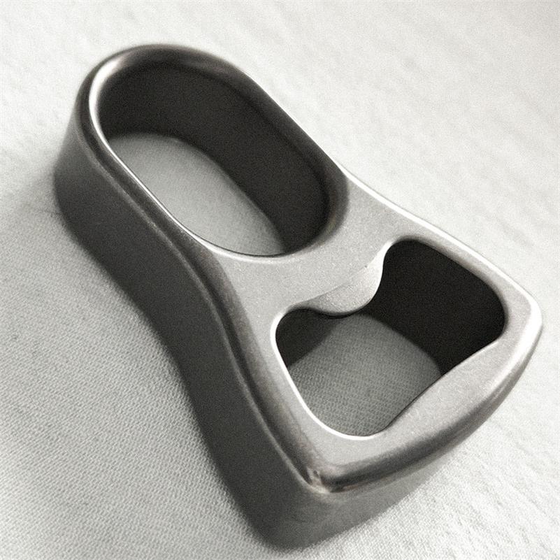 Titanium Alloy Knuckle Duster Open-bottle Boxing Self -defense Gear - Image 5