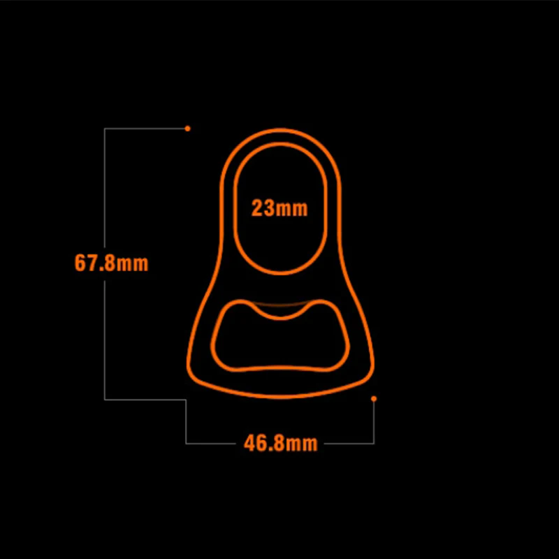 Titanium Alloy Knuckle Duster Open-bottle Boxing Self -defense Gear - Image 7